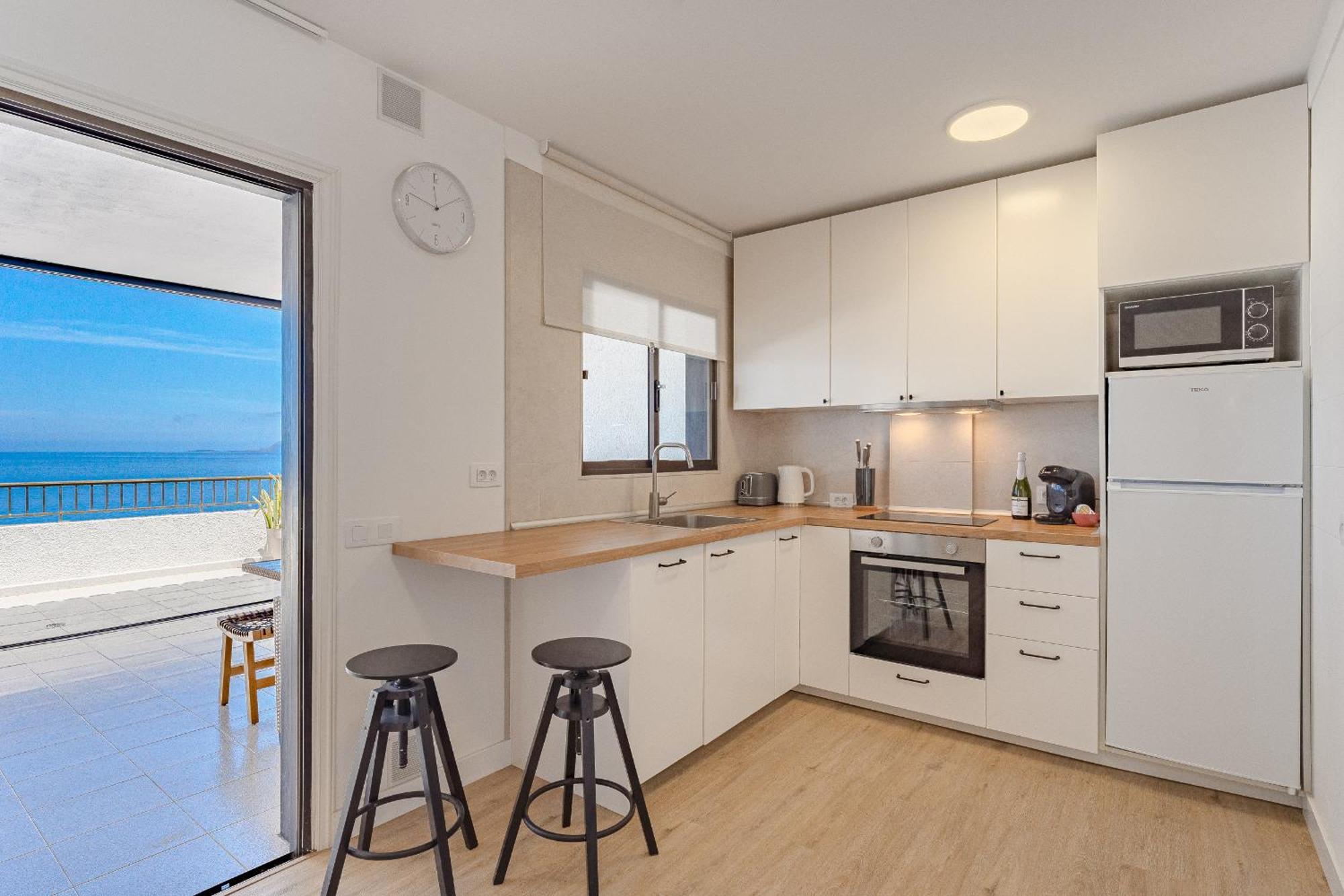 Panoramic View Apartment In Los Gigantes Acantilado de los Gigantes Dış mekan fotoğraf
