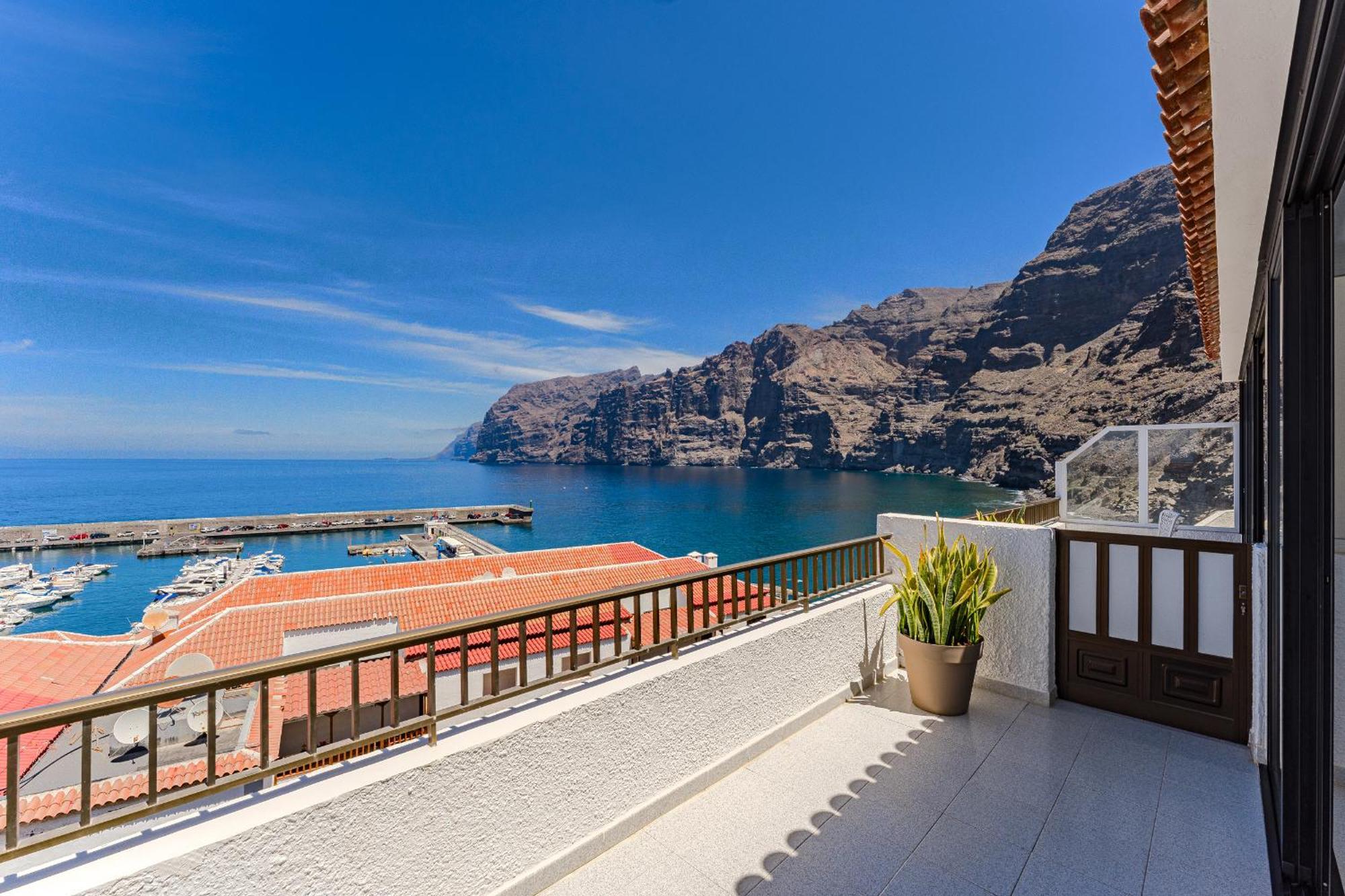 Panoramic View Apartment In Los Gigantes Acantilado de los Gigantes Dış mekan fotoğraf