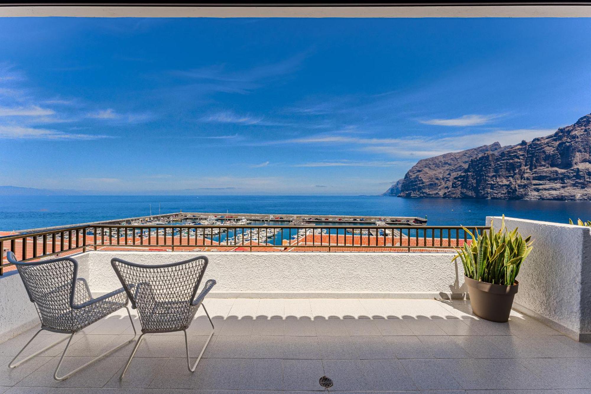 Panoramic View Apartment In Los Gigantes Acantilado de los Gigantes Dış mekan fotoğraf