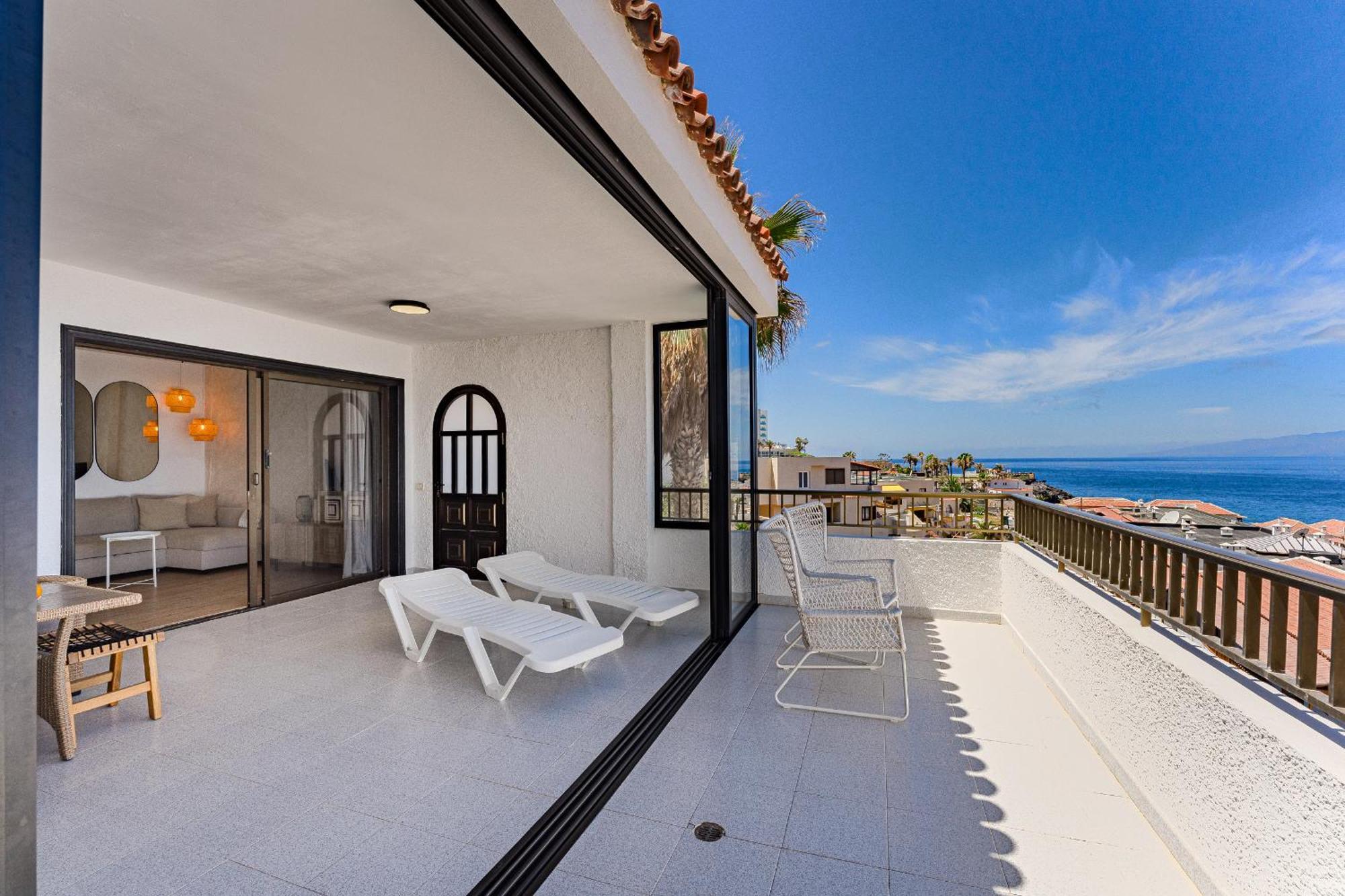 Panoramic View Apartment In Los Gigantes Acantilado de los Gigantes Dış mekan fotoğraf